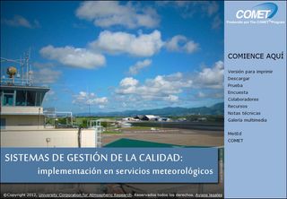 Sistemas de gestión de la calidad: implementación en los servicios meteorológicos