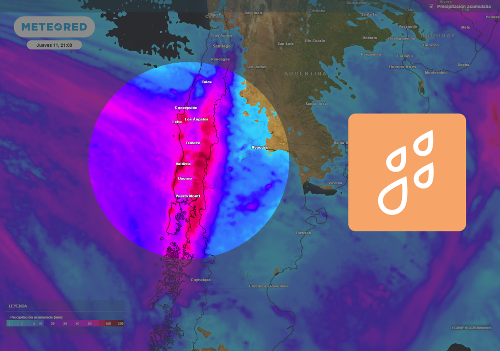 precipitación prevista