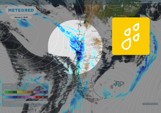 Lluvias no dan tregua al sur y se acercan a la Región Metropolitana el próximo martes