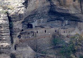 Las Cuarenta Casas, sitio arqueológico que se encuentra enclavado en la Sierra Tarahumara al Norte de México