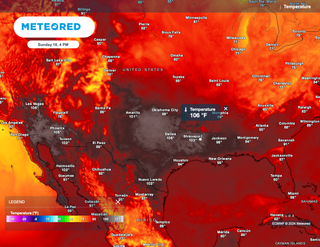 Six Central Southern states are under excessive heat warnings into the weekend as heat indices reach triple digits 