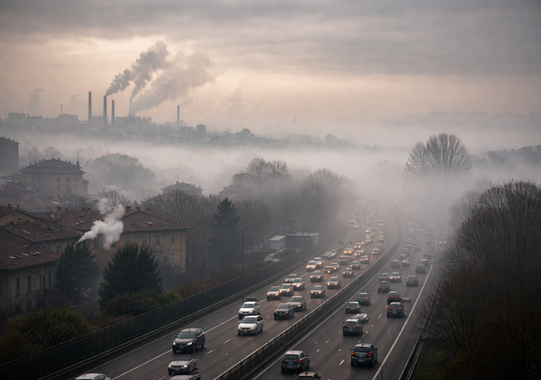 La Pianura Padana soffoca tra smog e nebbia, in arrivo giorni critici. Quando tornano vento e pioggia?
