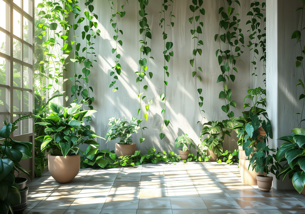 Ein heller Standort mit viel indirektem Licht ist entscheidend, damit der Pothos gesund wächst und unter optimalen Bedingungen sogar Blüten bilden kann.