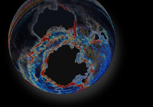 So entstand der m&auml;chtigste Meeresstrom der Erde: Forscher simulieren den fr&uuml;hen Antarktischen Zirkumpolarstrom