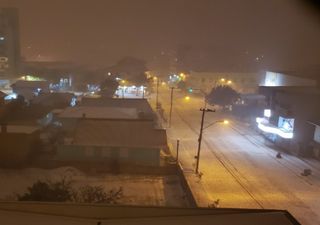 Sobresalientes nevadas en Sudamérica ante ola de frío