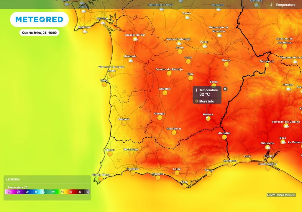 temperatura do ar à superfície temperatura do ar à superfície