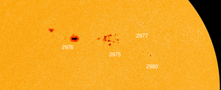 Sol muy activo: llamarada, tsunami y tormenta solar