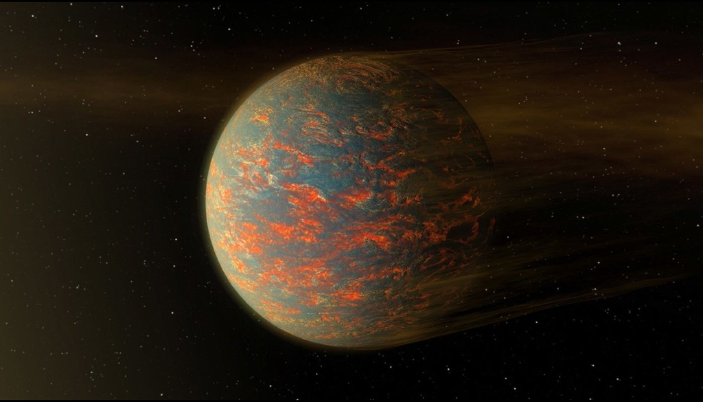 Uma super-Terra é um planeta com massa maior que a da Terra, mas menor que a dos gigantes gasosos. Esses mundos podem ser rochosos e ter algumas vezes a massa terrestre. Crédito: NASA Uma super-Terra é um planeta com massa maior que a da Terra, mas menor que a dos gigantes gasosos. Esses mundos podem ser rochosos e ter algumas vezes a massa terrestre. Crédito: NASA