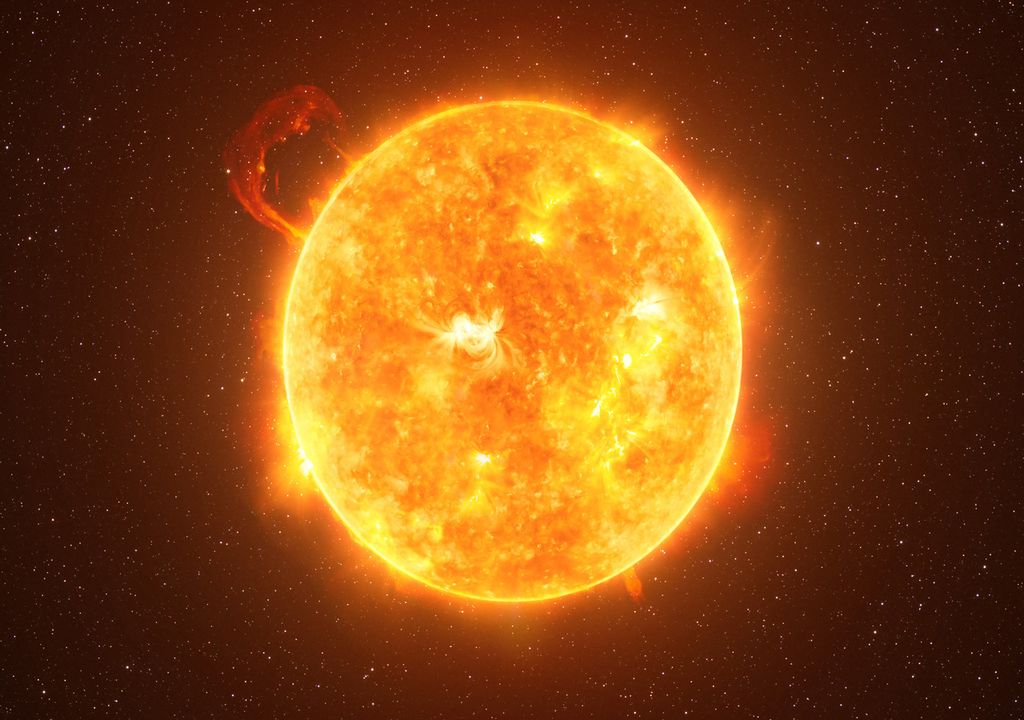 Energy from the sun could be sent back to earth