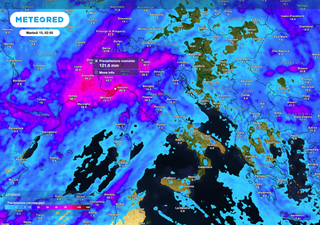 Avviso meteo: nel fine settimana cambia tutto, piogge e forti temporali lasceranno più di 100 mm in queste regioni