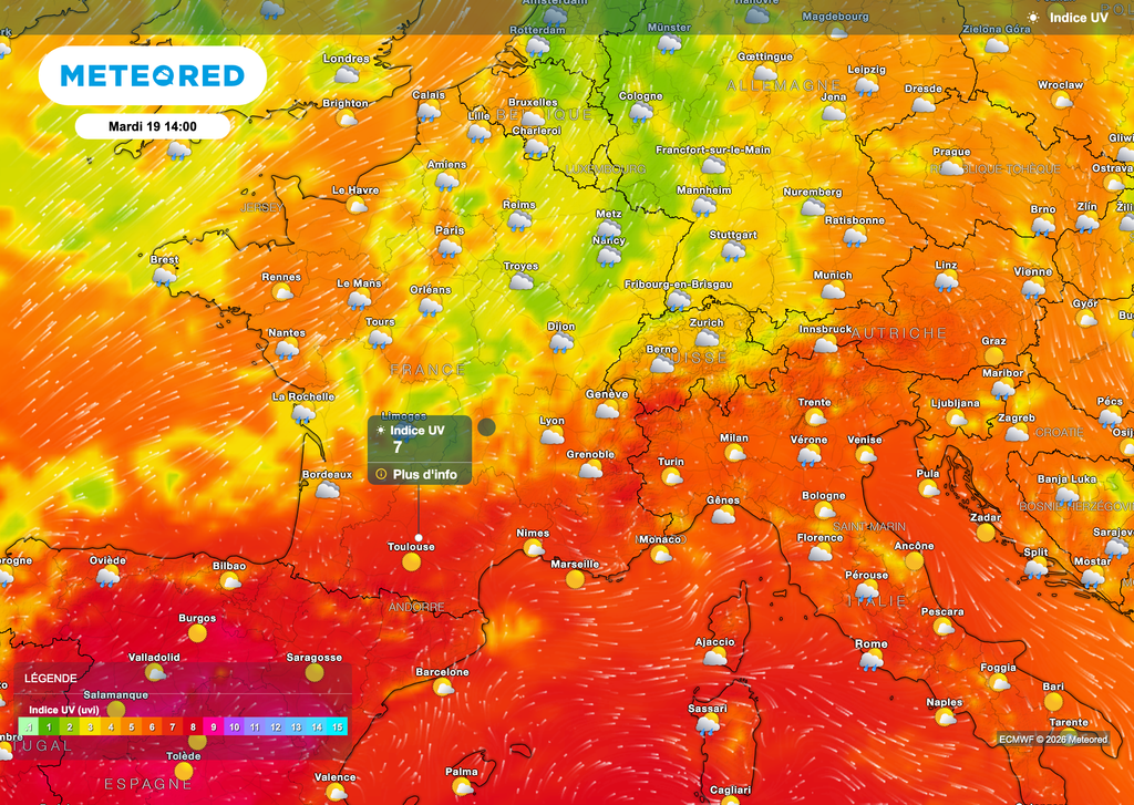 Le soleil va déjà revenir par le sud en début de semaine.