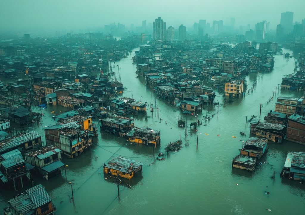 Ciudad inundada