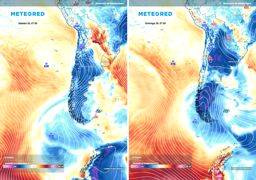 anomalía de temperatura anomalía de temperatura