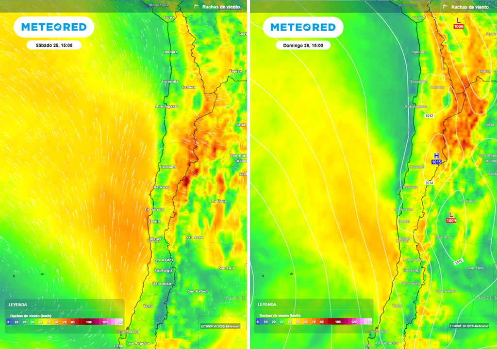 rachas de viento previstas rachas de viento previstas