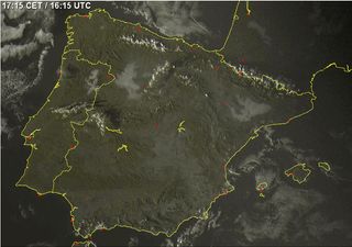 Sombras en las imágenes de satélite