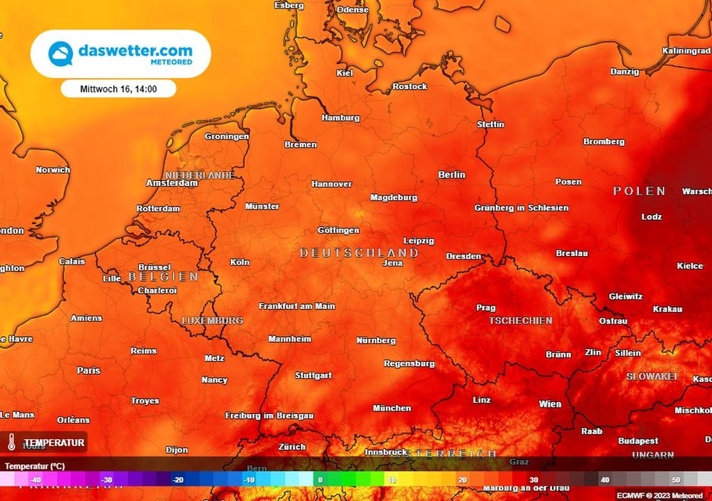 mittwoch, sommer, warm, deutschland