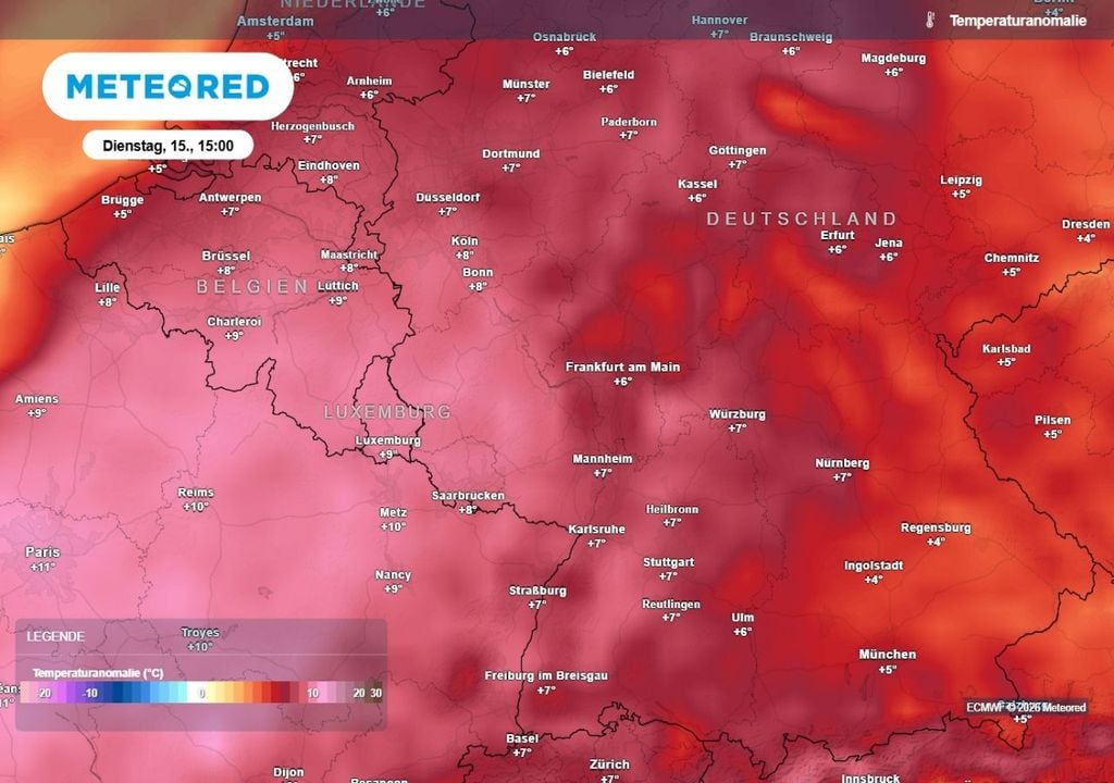 wetter, hitze, dienstag Heute ist es nochmal sehr warm bis heiß in Deutschland. Doch das war offenbar immer noch nicht das letzte Mal.