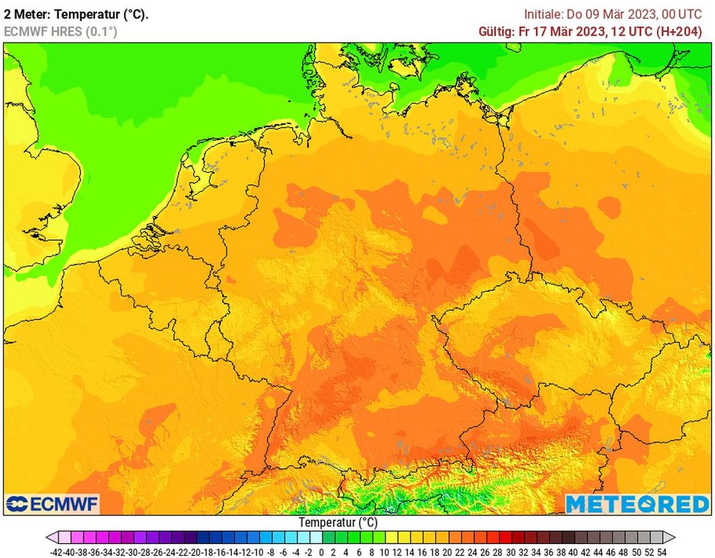 25 grad, Sommertag, Deutschland