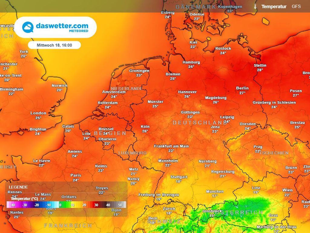 Fast 30°C nächste Woche der Sommer feiert in Deutschland in diesen Regionen ein großartiges