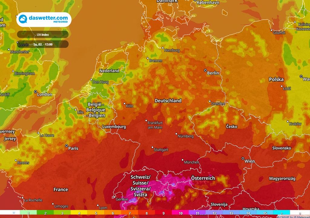 uv index sonnenbrand uv index sonnenbrand