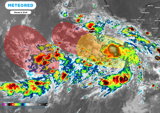 ¡Hiperactivo el Pacífico mexicano! Con 3 zonas de inestabilidad que pudieran desarrollarse como ciclones tropicales