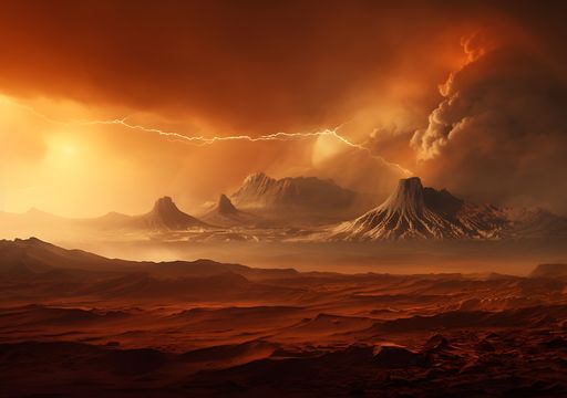 Sonda Perseverance regista relâmpagos em Marte: descargas elétricas captadas na sua atmosfera pela primeira vez