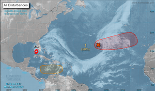 Sorpresa meteorológica: 3 zonas tropicales vigiladas en noviembre 2020