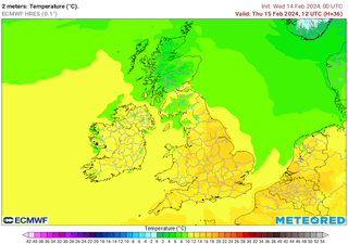 South-westerly winds bring mild air mass across UK as temperatures could reach 17°C