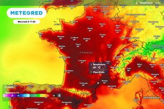 Canicule : jusqu'&agrave; 42 &deg;C attendus cet apr&egrave;s-midi en France, pas de sortie de crise avant la mi-juillet
