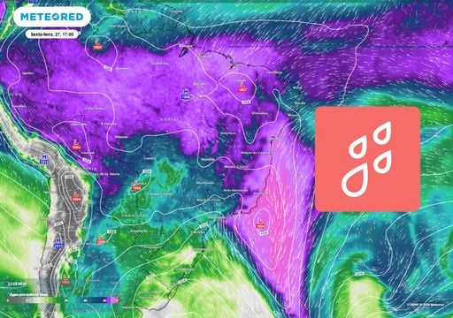 SP, MG, RJ e ES est&atilde;o sob alerta vermelho para chuvas extremas at&eacute; o s&aacute;bado, 28