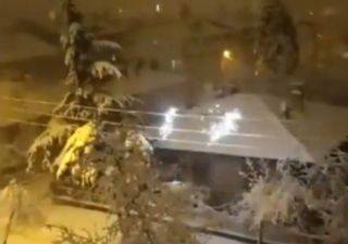 Spectacular snowstorm hits parts of Turkey