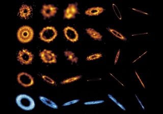 Spektakul&auml;re Ringstrukturen sichtbar gemacht: Astronomen untersuchen Tr&uuml;mmerscheiben junger Planetensysteme