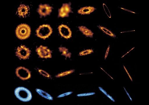 Spektakul&auml;re Ringstrukturen sichtbar gemacht: Astronomen untersuchen Tr&uuml;mmerscheiben junger Planetensysteme