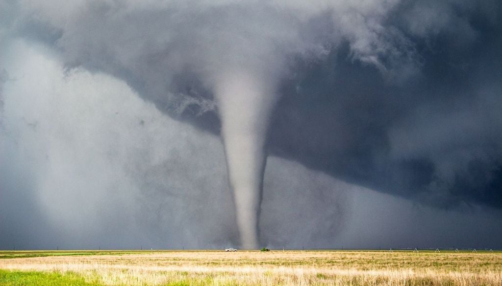 Nel pomeriggio di ieri un tornado è stato segnalato nell'area poco ad ovest della città di Verona.