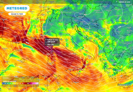 Meteo, sar&agrave; l'ennesima settimana di maltempo per l'Italia: aree e giorni critici