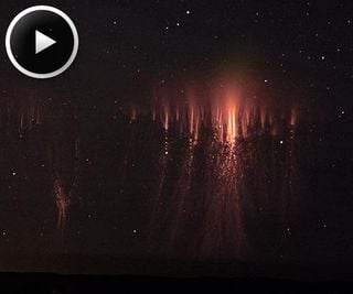 Sprites gigantescos sobre los EE.UU.