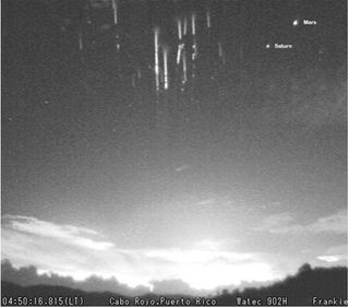 Sprites sobre el Caribe