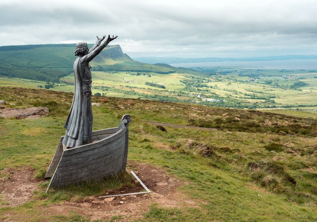 Manannan Mac Lir Statue - Ireland.