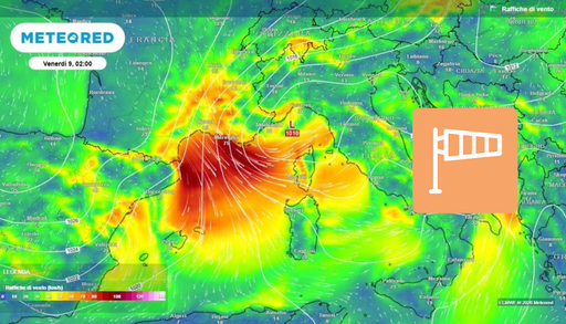Sta per aprirsi la porta del Rodano: cosa succeder&agrave; nelle prossime ore? &ldquo;Raffiche fino a 80 km/h verso l&rsquo;Italia&rdquo;