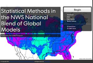 Statistical Methods in the NWS National Blend of Global Models
