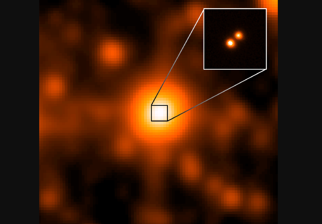 stelle binarie Molte stelle apparentemente singole si rivelano essere binarie quando osservate con telescopi ad alta risoluzione spaziale.