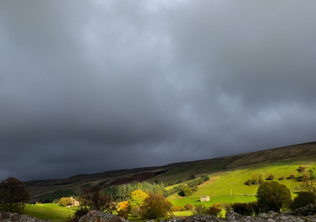 Cumbria has had power cuts due to the storm.