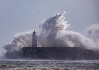 Storm Henk shatters the south with collapsing scaffolding and thousands of homes without power