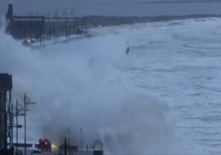 Storm Sebastien brings stormy weather to the UK and Ireland