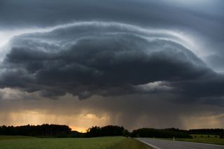 Strichweise gelegentlich Regen --- Über das Wo und Wann des Niederschlags