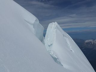 Stürzt der Mont-Blanc-Gletscher ein?