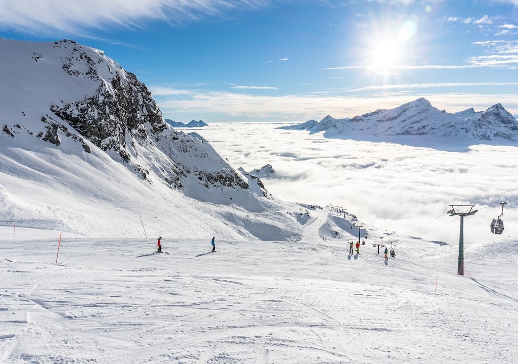 Alagna Valsesia, Monterosa Ski, Skigebiets, Regionen