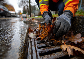Sturmtief Joshua fegt(e) übers Land – warum das viele Laub jetzt Verkehr, Natur und Alltag gleichermaßen beeinflusst