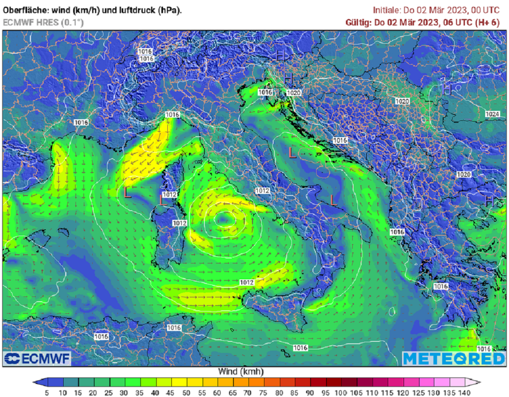 Wind, Sturm Wind, Sturm