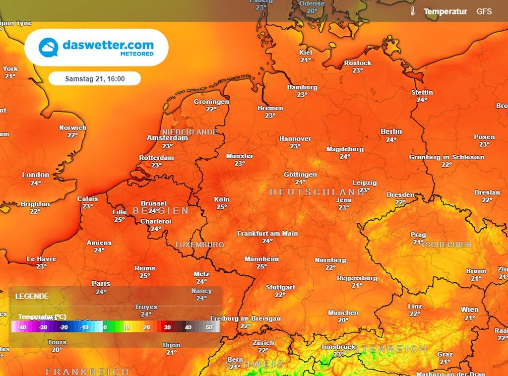spätsommer, wetter, deutschland